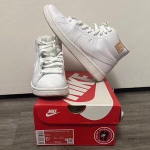 Nike White Court Royale 2 Mid Sneakers